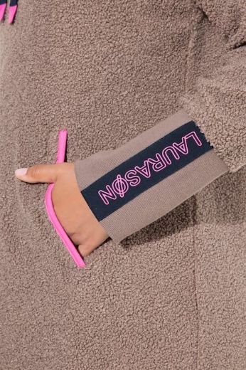 Plus size veliki brojevi Haljina dugih rukava s kapuljačom za punije