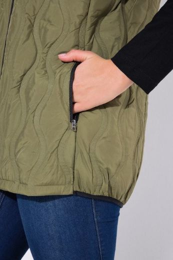 Plus size veliki brojevi Prsluk prošiveni za punije