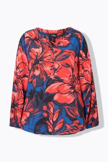 Plus size veliki brojevi Tunika dugih rukava A kroja za punije