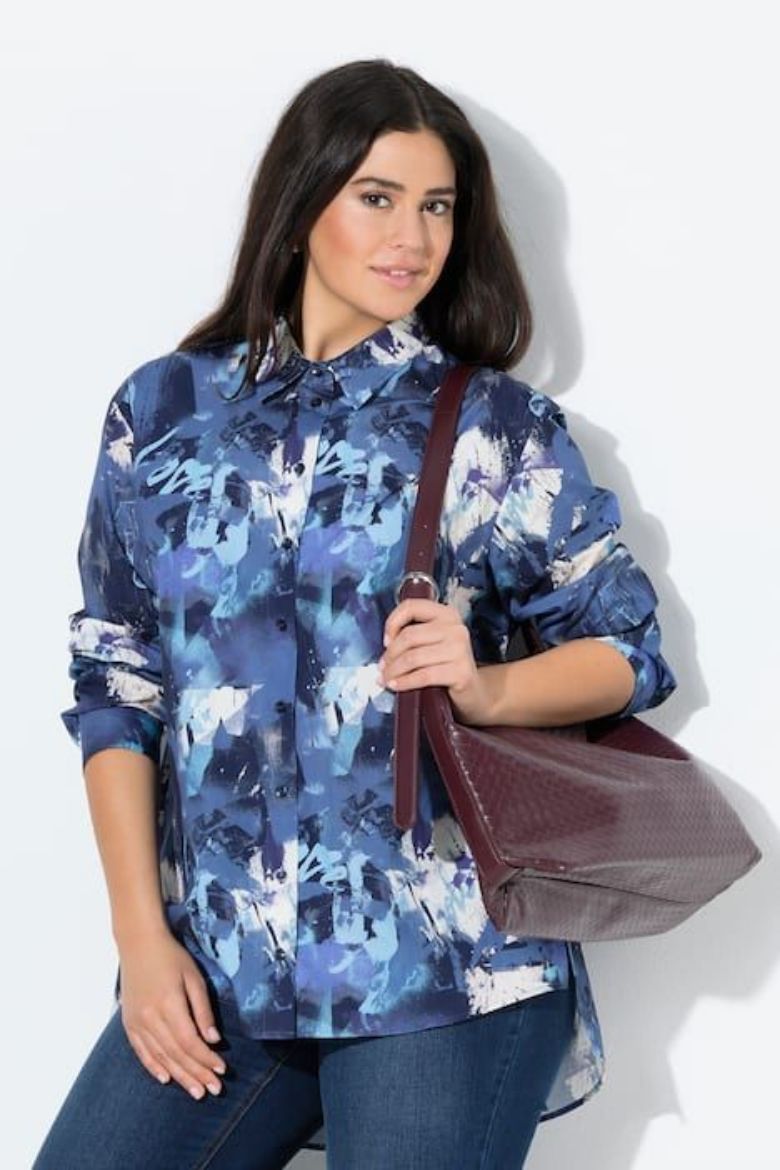 Plus size veliki brojevi Košulja dugih rukava za punije