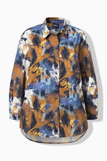 Plus size veliki brojevi Košulja dugih rukava za punije