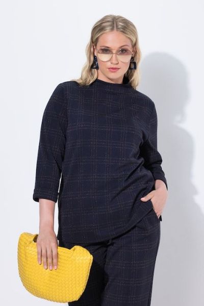 Veliki brojevi Majica 3/4 rukava moda za punije