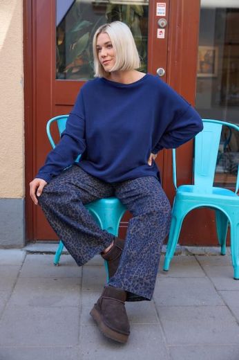 Plus size veliki brojevi Traperice širokih nogavica za punije