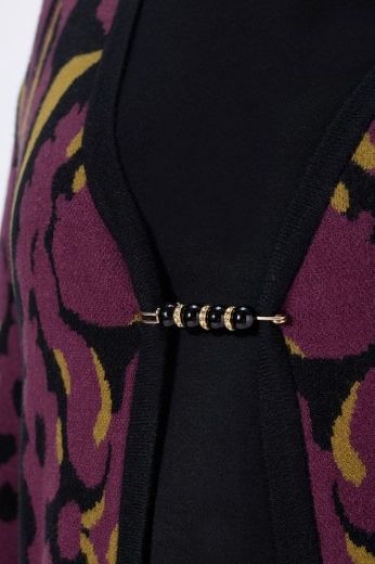 Plus size veliki brojevi Kardigan pleteni dužeg kroja za punije