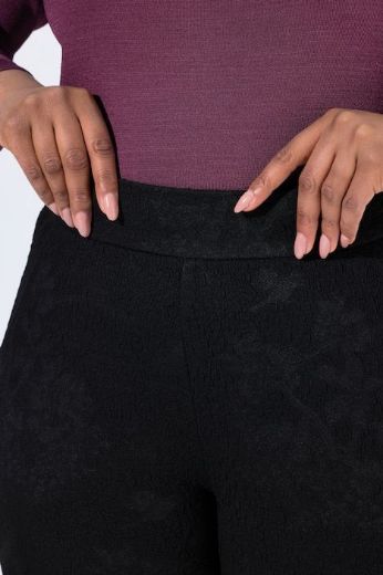 Plus size veliki brojevi Hlače širokih nogavica elastičnog struka za punije
