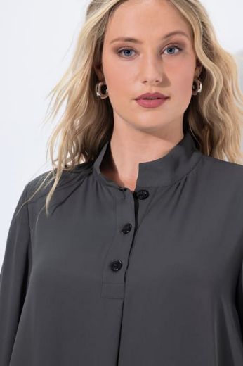 Plus size veliki brojevi Tunika slojevita povišenog ovratnika za punije