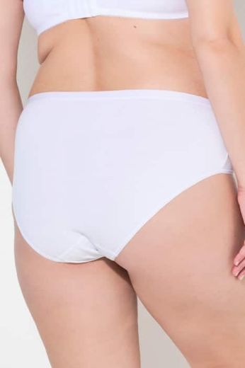 Plus size veliki brojevi Gaćice midi 2 komada za punije