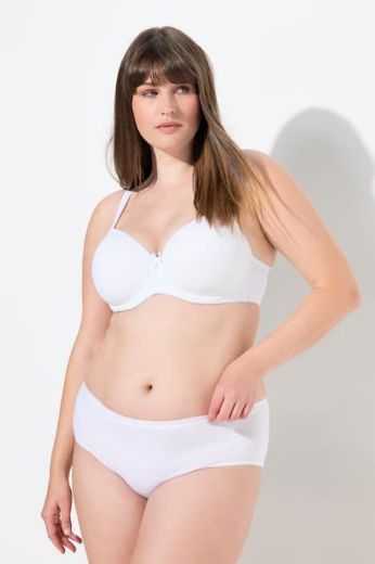 Plus size veliki brojevi Gaćice midi 2 komada za punije