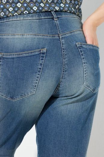 Plus size veliki brojevi Traperice širih nogavica za punije