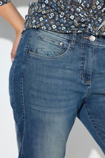 Plus size veliki brojevi Traperice širih nogavica za punije