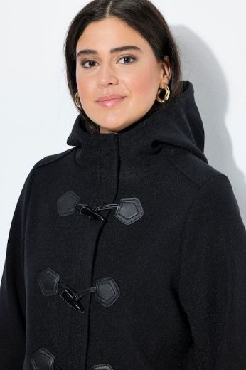 Plus size veliki brojevi Kaput s ukrasnim kopčanjem za punije