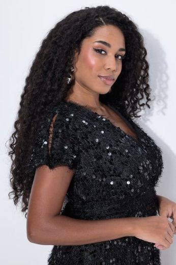 Plus size veliki brojevi Haljina svečana A kroja za punije