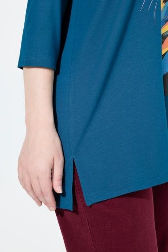 Plus size veliki brojevi Majica A kroja s printom za punije