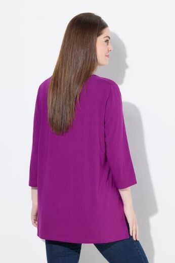Plus size veliki brojevi Majica A kroja s printom za punije