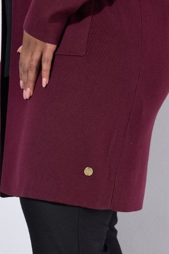 Plus size veliki brojevi Kardigan dugi model s džepovima za punije