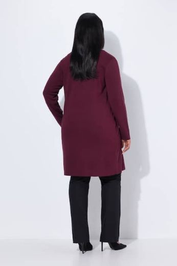 Plus size veliki brojevi Kardigan dugi model s džepovima za punije