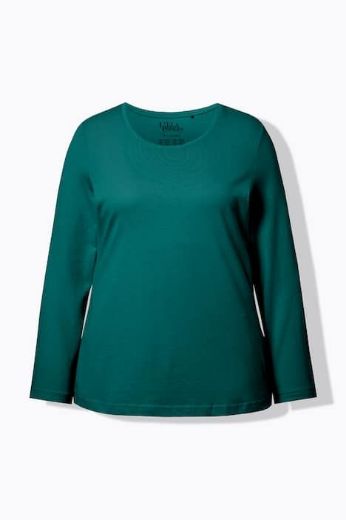 Plus size veliki brojevi Majica dugi rukavi okrugli izrez za punije