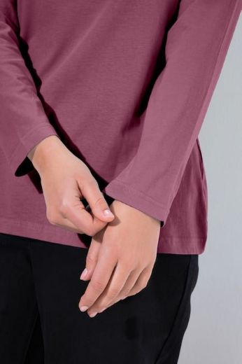 Plus size veliki brojevi Majica dugi rukavi okrugli izrez za punije