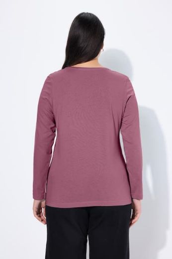 Plus size veliki brojevi Majica dugi rukavi okrugli izrez za punije