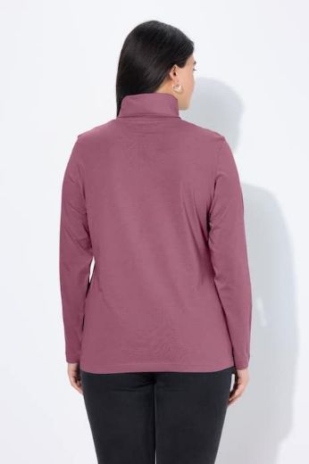 Plus size veliki brojevi Majica rol ovratnik za punije