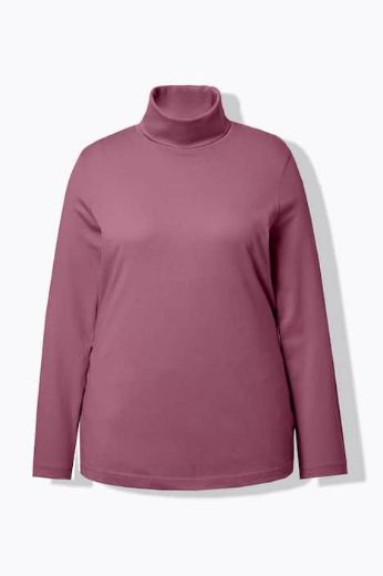 Plus size veliki brojevi Majica rol ovratnik za punije