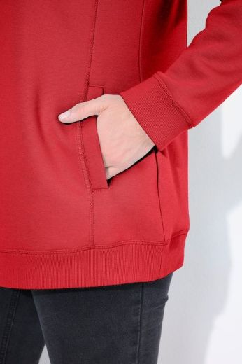 Plus size veliki brojevi Majica sportska s rol kragnom za punije