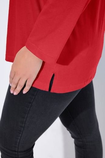 Plus size veliki brojevi Majica Basic dugi rukavi za punije