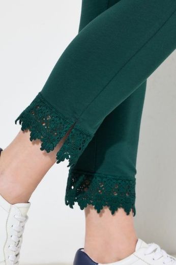 Plus size veliki brojevi Tajice s čipkom za punije