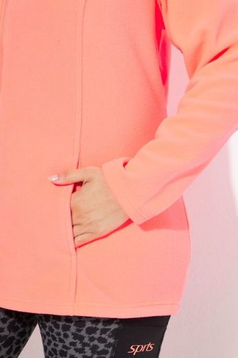 Plus size veliki brojevi Jakna sportska od flisa za punije