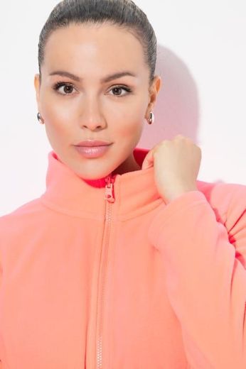 Plus size veliki brojevi Jakna sportska od flisa za punije