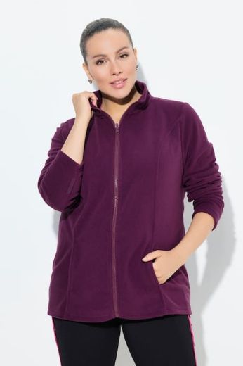 Plus size veliki brojevi Jakna sportska od flisa za punije