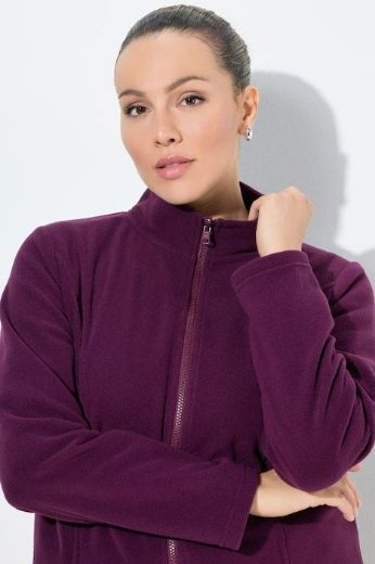 Plus size veliki brojevi Jakna sportska od flisa za punije