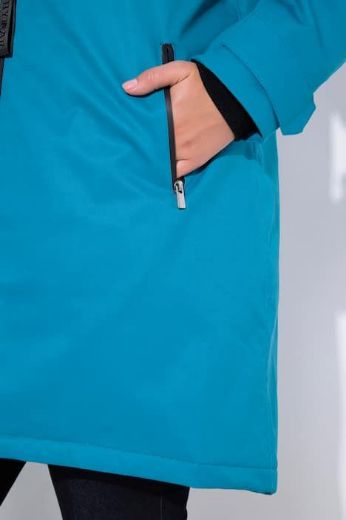 Plus size veliki brojevi Jakna funkcionalna s kapuljačom za punije