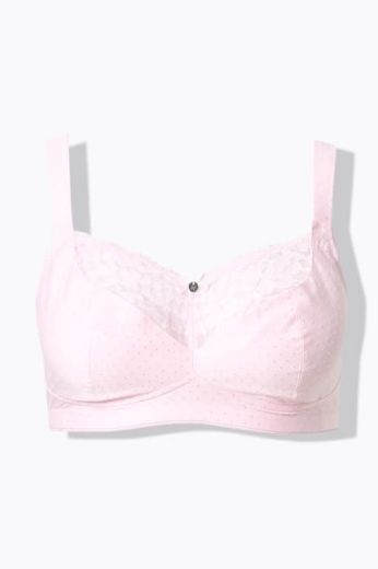 Plus size veliki brojevi Grudnjak bez žice s dodatkom čipke za punije