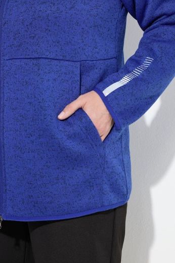 Plus size veliki brojevi Majica s patentnim zatvaračem i kapuljačom za punije