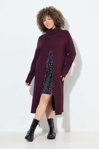 Plus size veliki brojevi Dolčevita duži kroj za punije