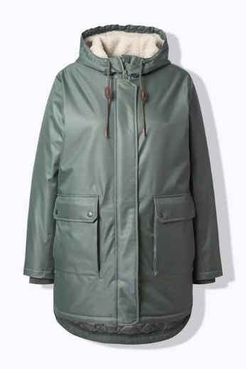 Plus size veliki brojevi Jakna s kapuljačom podstavljena za punije