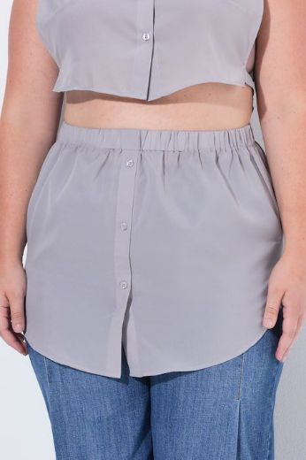 Plus size veliki brojevi Produžetak za košulju za punije