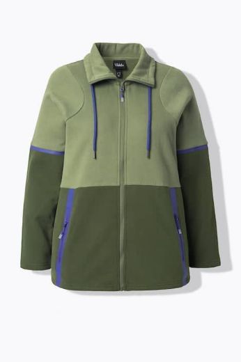 Plus size veliki brojevi Jakna sportska lagana s povišenim ovratnikom za punije