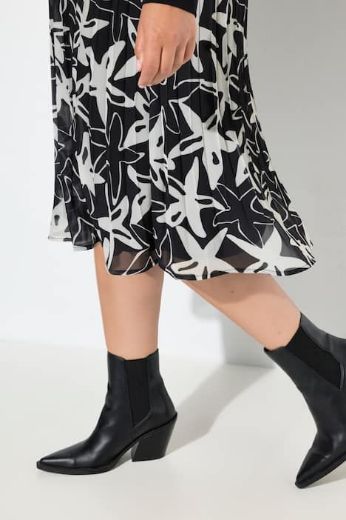 Plus size veliki brojevi Haljina dugih rukava za punije