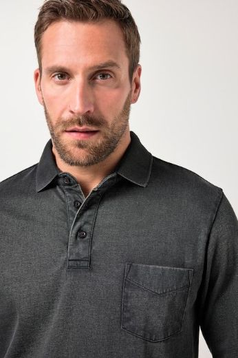 Plus size veliki brojevi Majica Polo dugih rukava za punije