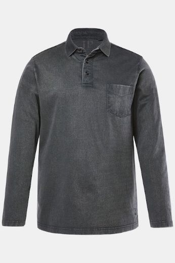 Plus size veliki brojevi Majica Polo dugih rukava za punije