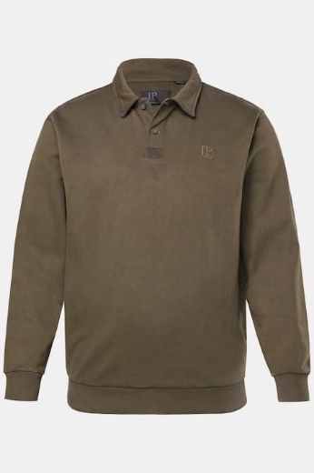 Plus size veliki brojevi Majica Polo dugih rukava za punije