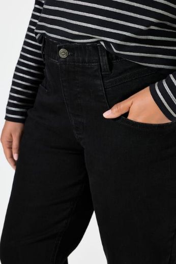 Plus size veliki brojevi Traperice povišenog struka za punije