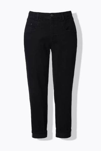 Plus size veliki brojevi Traperice povišenog struka za punije