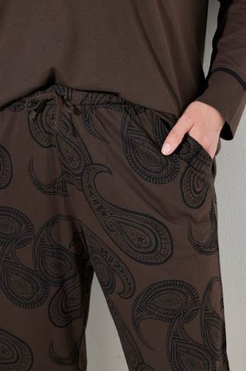 Plus size veliki brojevi Pidžama dugih rukava i dugih nogavica za punije