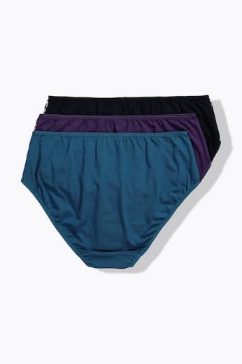 Plus size veliki brojevi Gaćice midi 3 komada za punije