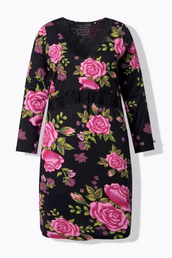 Plus size veliki brojevi Spavaćica dugih rukava za punije