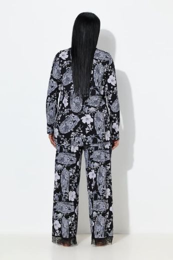 Plus size veliki brojevi Pidžama dugih rukava i dugih nogavica za punije