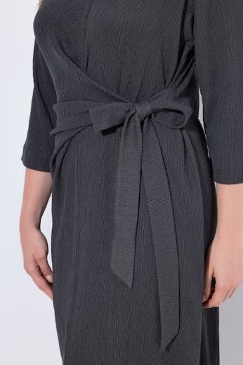 Plus size veliki brojevi Haljina midi 3/4 rukava za punije